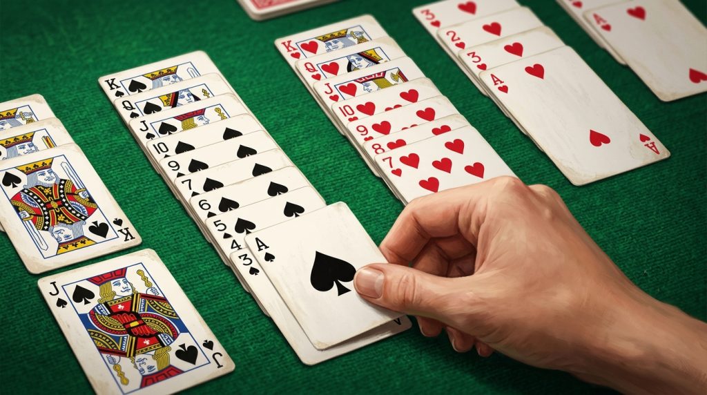 spider solitaire history screens image